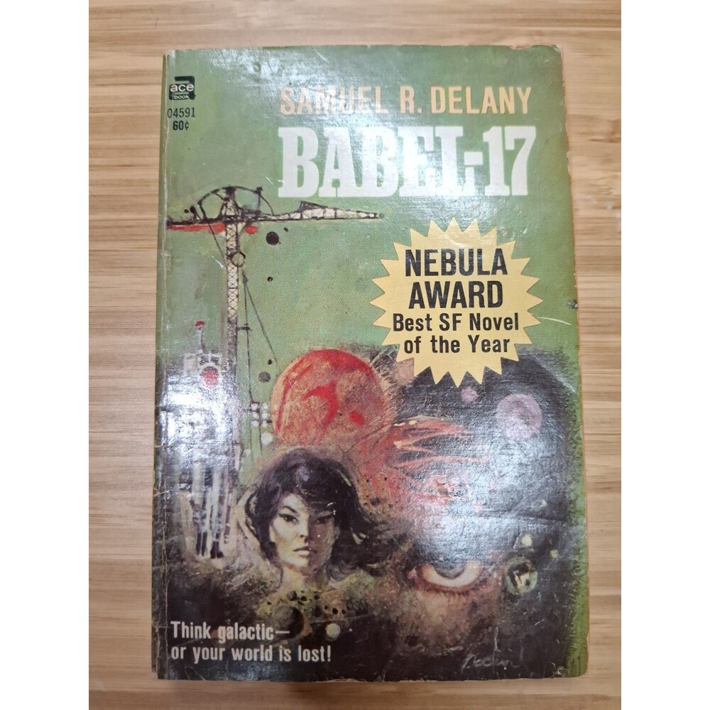 Samuel R Delany Babel-17 Ace F-388 First Edition 1966 Vintage Paperback PBO
